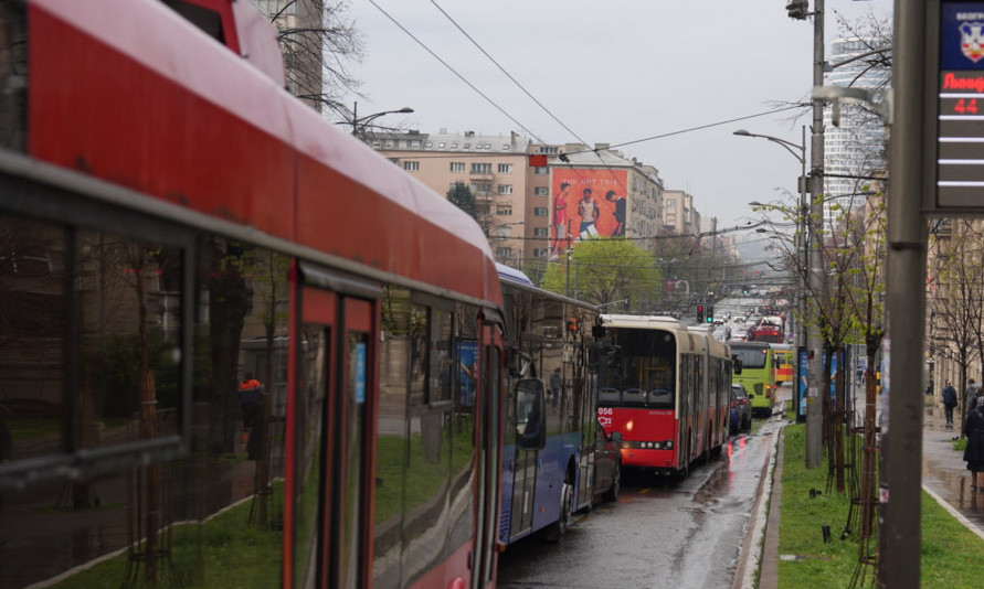 ZATVORENE ULICE U BEOGRADU Autobus linije gsp izmena trase