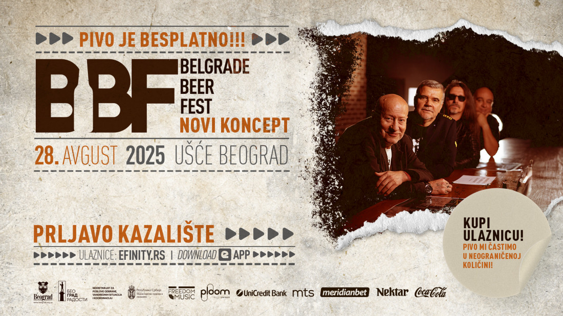Prljavo kazalište dolazi na Belgrade Beer Fest