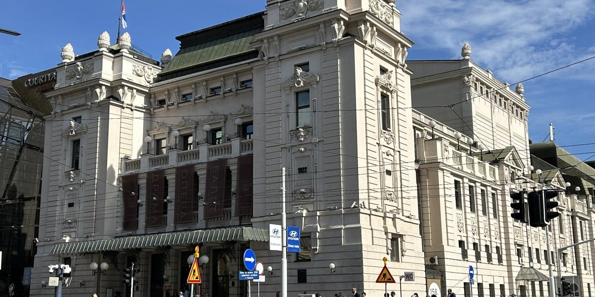 Zatvoreno Narodno pozorište u Beogradu