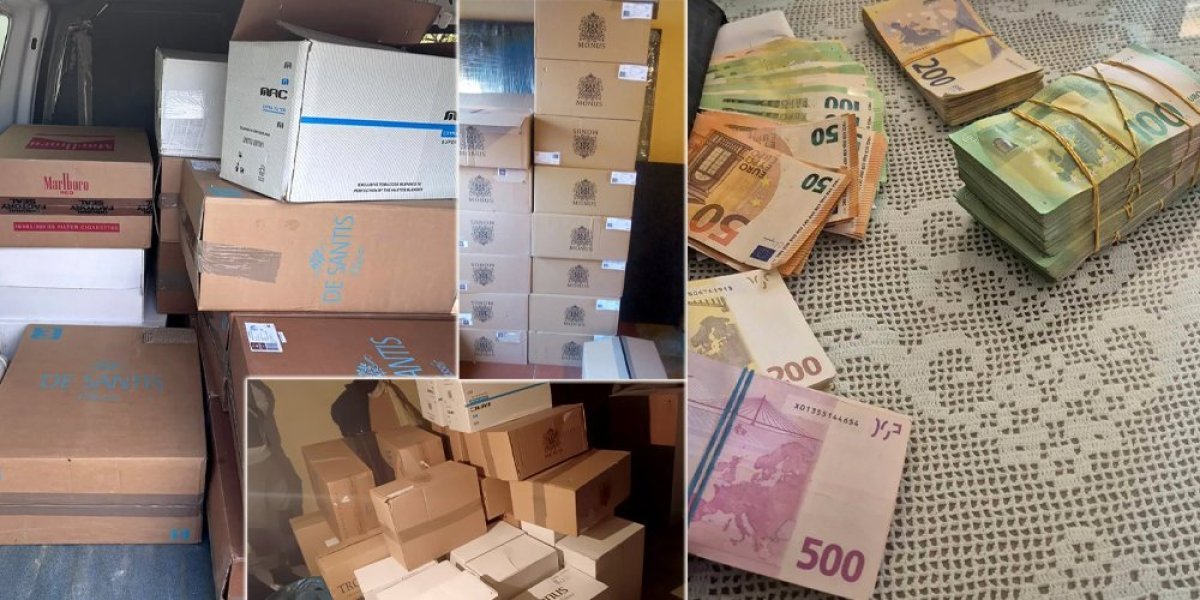 Oglasio se MUP o hapšenju u Beogradu zbog šverca cigareta
