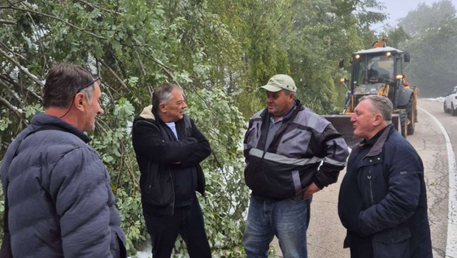 Novica Tončev obišao Crnu Travu posle snežnog nevremena
