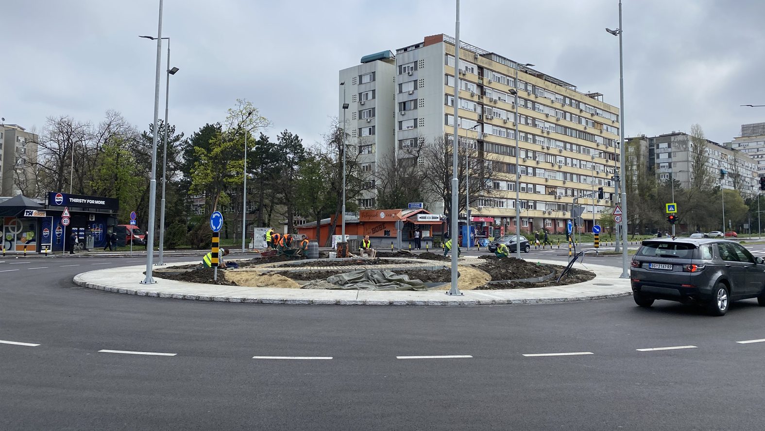 Novi kružni tok kod Fontane otvoren za saobraćaj – Beograd