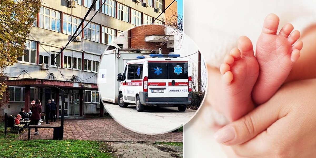 U Beogradu teško povredjena beba, ispala iz kolica