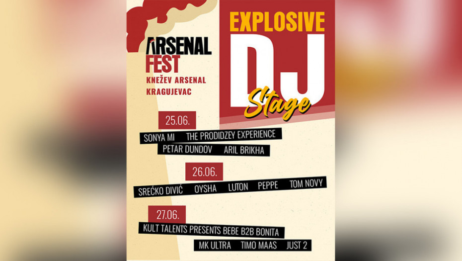Timo Maas, Tom Novy i Aril Brikha na Arsenal Festu