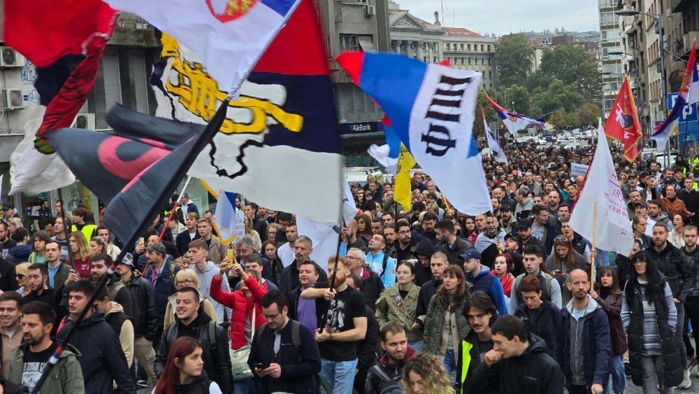 Studenti u blokadi čestitali Praznik rada, najavili aktivnosti u maju
