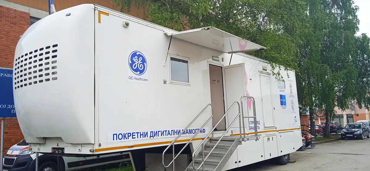 Mobilni mamograf postavljen u Gornjem Milanovcu