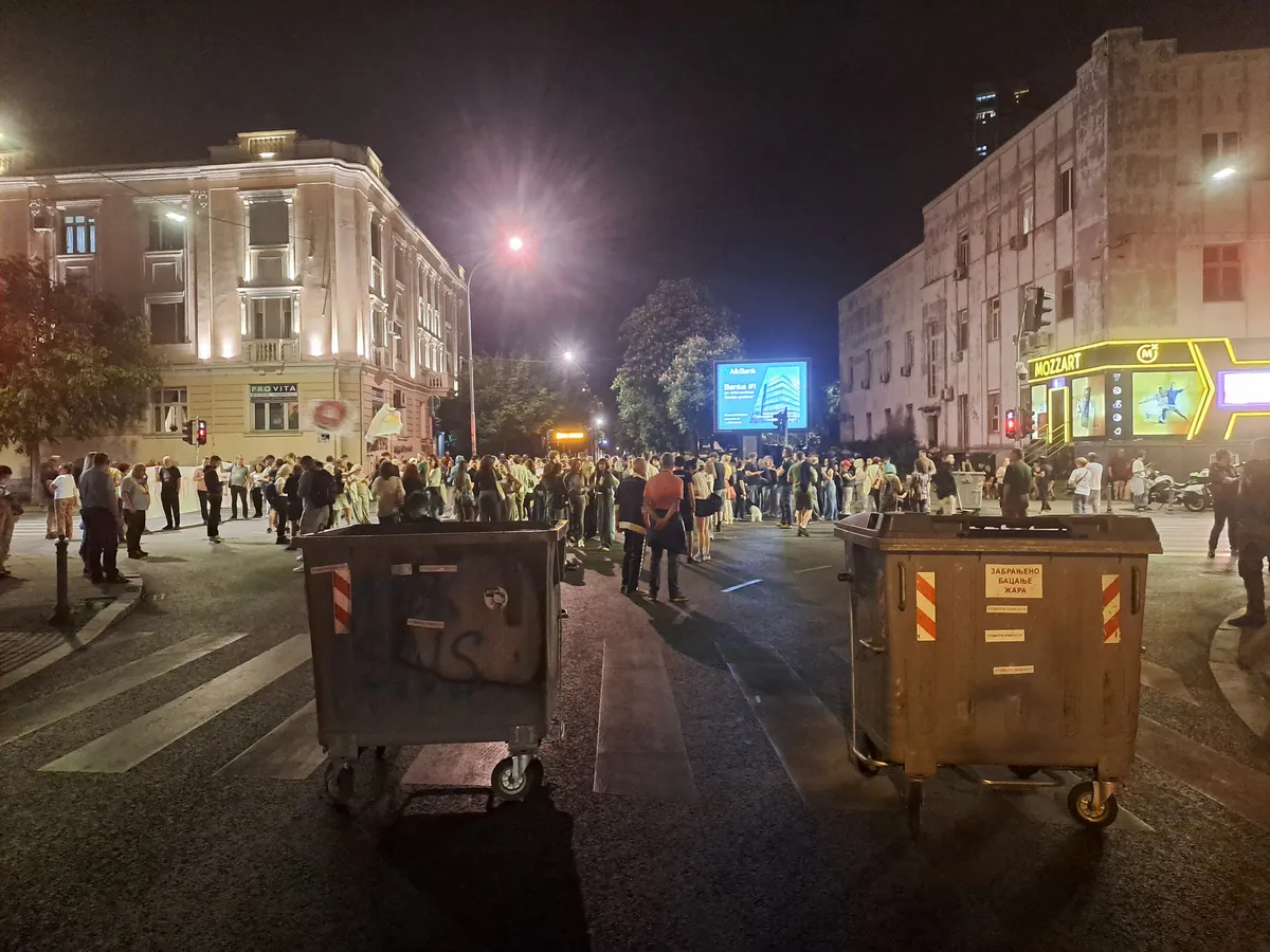 Studenti i građani traže puštanje Lazara Mišića: Za sutra najavili novu blokadu ako ne bude na slobodi VIDEO