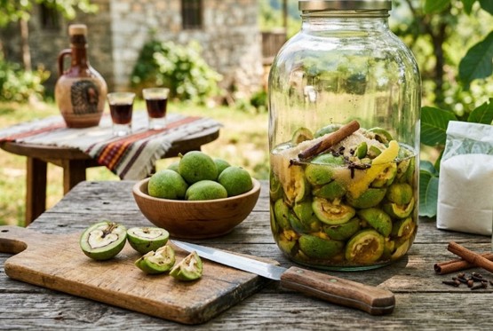 Orahovača od 40 zelenih oraha: Tradicionalni recept