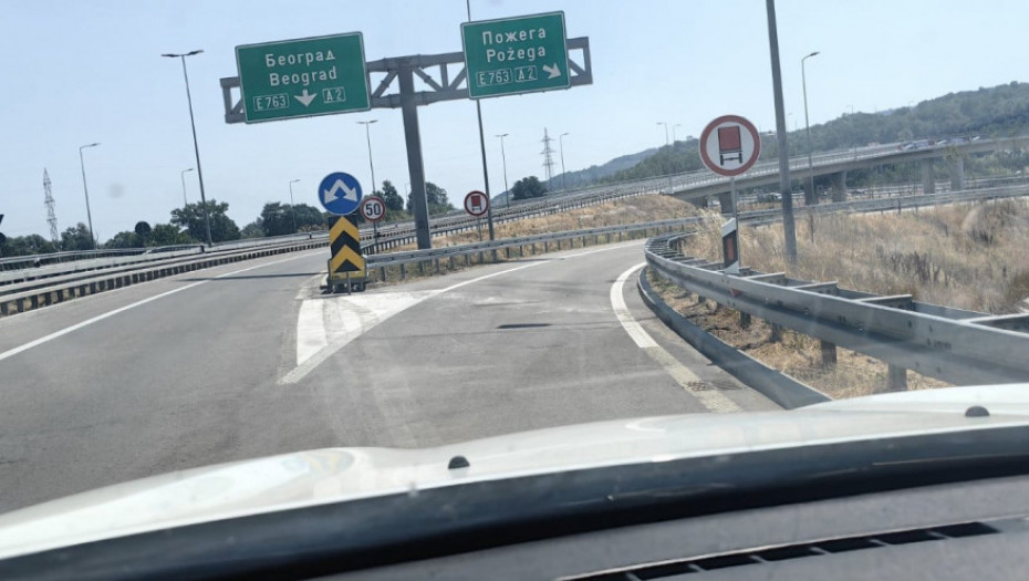 Promene u saobraćaju na auto-putu Pakovraće