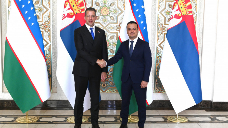 Đurić i Kudratov razgovarali o saradnji Srbije i Uzbekistana