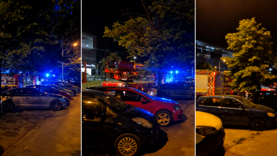 Požar u stambenoj zgradi u Novom Sadu