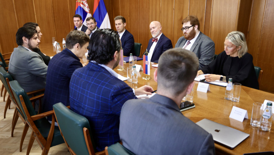 Sastanak Brnabić i stafera iz Kongresa SAD