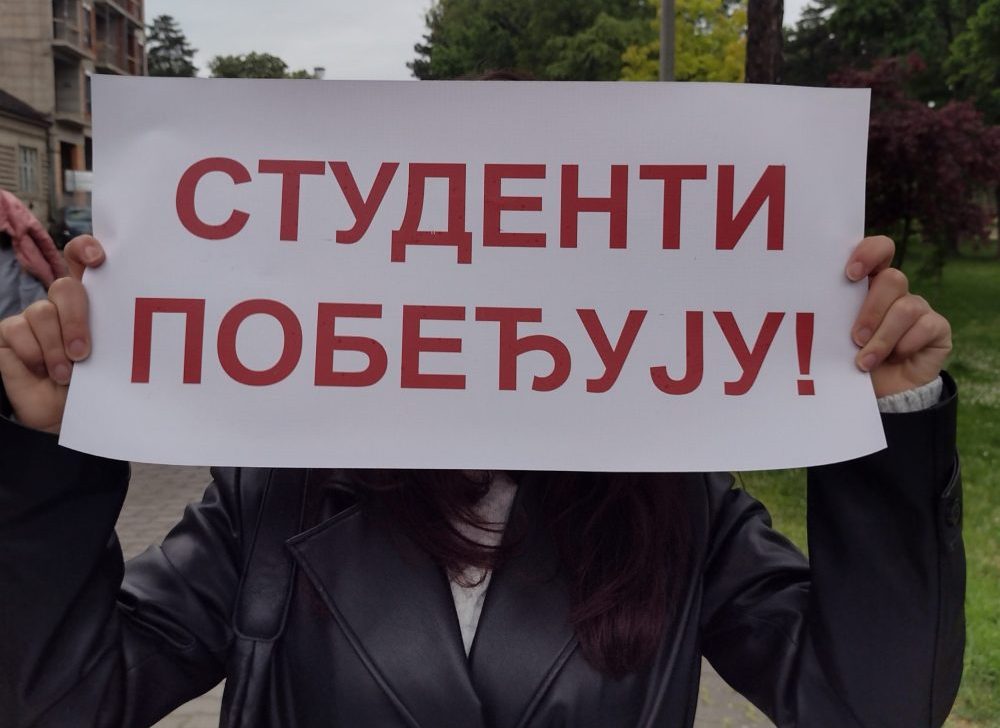 Studenti iz Gornjeg Milanovca pozvali građane da zajedno krenu u Beograd na subotnji protest